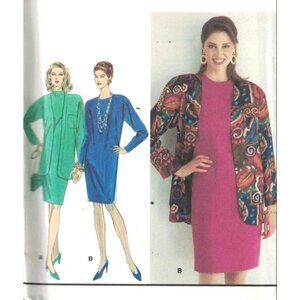 Simplicity Sewing Pattern 8597 Womens Dress Jacket Size‎ 20-26